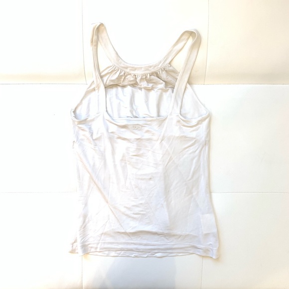 VERSACE White Sleeveless Blouse Sz 44 - Picture 3 of 4